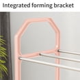 thumbnail image 5 of Aqestyerly Shoe Rack Storage Organizer 4-Tier Metal Shelves Stackable Shoe Stand for Bedroom Closet Entryway Dorm Organization HWRETIE, 5 of 5