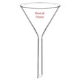 thumbnail image 1 of StonyLab Heavy Wall Borosilicate Glass Funnel 75mm, Lab Grade Chemistry Glassware, 1 Pack Set, 1 of 7