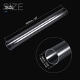 thumbnail image 2 of Unique Bargains 66mm ID 70mm OD 20' Acrylic Pipe Rigid Round Tube Clear High Impact for Lighting, Models, Plumbing, Crafts, 2 of 6