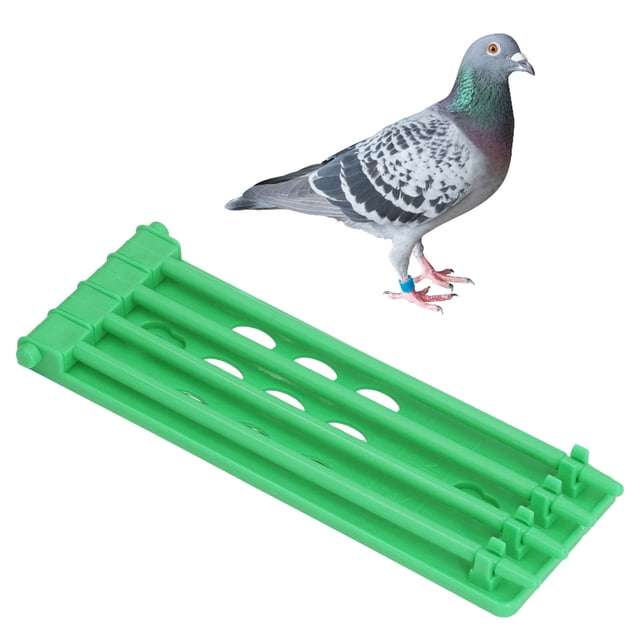 Leg Stand, Leg Stand with 4 Column Design, Large Capacity Leg Holder Wall Mount for Pigeons Parrots Birds