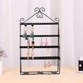 thumbnail image 3 of 4 Layer Holes Double-side Earring Holder Stand Jewelry Display Stand Rack Shelf, 3 of 8