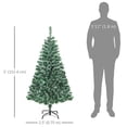 thumbnail image 3 of HOMCOM 5FT Indoor Christmas Tree Artificial Decor Xmas Gift w/ Metal Stand, 3 of 10