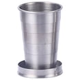 thumbnail image 1 of HOZADOIE The Cup Home Essentials Steel Travel Telescopic Collapsible Shot Glass Emergency Pocket Cup, 1 of 5
