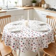 thumbnail image 1 of Patriotic Round Tablecloth 60 Inch ,4th of July Decorations Tablecloth 60 Inch Round Red White and Blue Fourth of July Table Cloth Independence Day Table Cover for Holiday Kitchen Dinning Party Decor, 1 of 6
