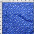 thumbnail image 4 of oneOone Velvet Blue Fabric Tropical Fabric For Sewing Printed Craft Fabric By The Yard 58 Inch Wide, 4 of 5