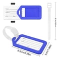 thumbnail image 2 of Travel Accessories Luggage Identifiers with Lanyard for Suitcases - 34x19 Inches ID Labels for, 2 of 6