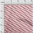 thumbnail image 2 of oneOone Rayon Pink Fabric Abstract Stripe Fabric For Sewing Printed Craft Fabric By The Yard 56 Inch Wide, 2 of 5
