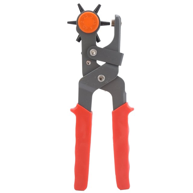 Round Hole Open Plier, Punch Multifunctional High Carbon Steel Manual For Thin Metal Plates For Leather
