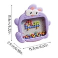 thumbnail image 2 of Educational Cartoon Drawing Board For Kids Animal Pointillism Design Interactive Art Toy With Pattern Stencils Durable Portable Sketch Tool For Young Aspiring Artists, 2 of 6