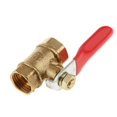 thumbnail image 2 of mmirethe Various Type Ball Valve Threaded Brass Ball Valve FF 12mm Red 1Set, 2 of 6