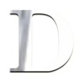 thumbnail image 1 of Transemion English Letters Mirror Sticker 3D Acrylic Alphabet Mirrored Decals DIY Room Home Decoration Wallpaper by Silver letter D, 1 of 3