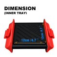 thumbnail image 3 of fastboy 2Pcs Rapid Heating Barbecue Trays Non-stick Baking Trays for Microwave Oven, 3 of 6