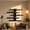 Black, variant on Wall Mounted Display Rack 5 Tier Shelving Unit for Anime Figures Dolls Statues and Green Plants, Hanging Shelf Organizer for Study Room Living Room Bedroom Kids Room Home Storage Decor