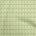 thumbnail image 1 of oneOone Georgette Viscose Lime Tissu Fruits Ananas Tissu pour Robe Tissu Imprimé Tissu au Mètre 42 Pouces de Large, 1 of 4