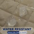 thumbnail image 4 of 2024 Reversible Quilted Sofa Cover  Water Resistant Slipcover Furniture Protector  Washable Couch Cover with Non Slip Foam and Elastic Straps for Kids  Dogs  Pets (Small  Pink/Beige), 4 of 7