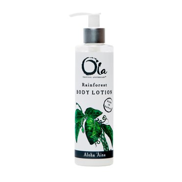 Ola Tropical Apothecary Rainforest Body Lotion, Hawaiian Extracts, 8.45oz