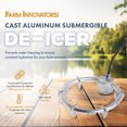 thumbnail image 3 of Farm Innovators H-409 Glacière 1000 Watts en Aluminium Moulé Flottant, 3 of 8