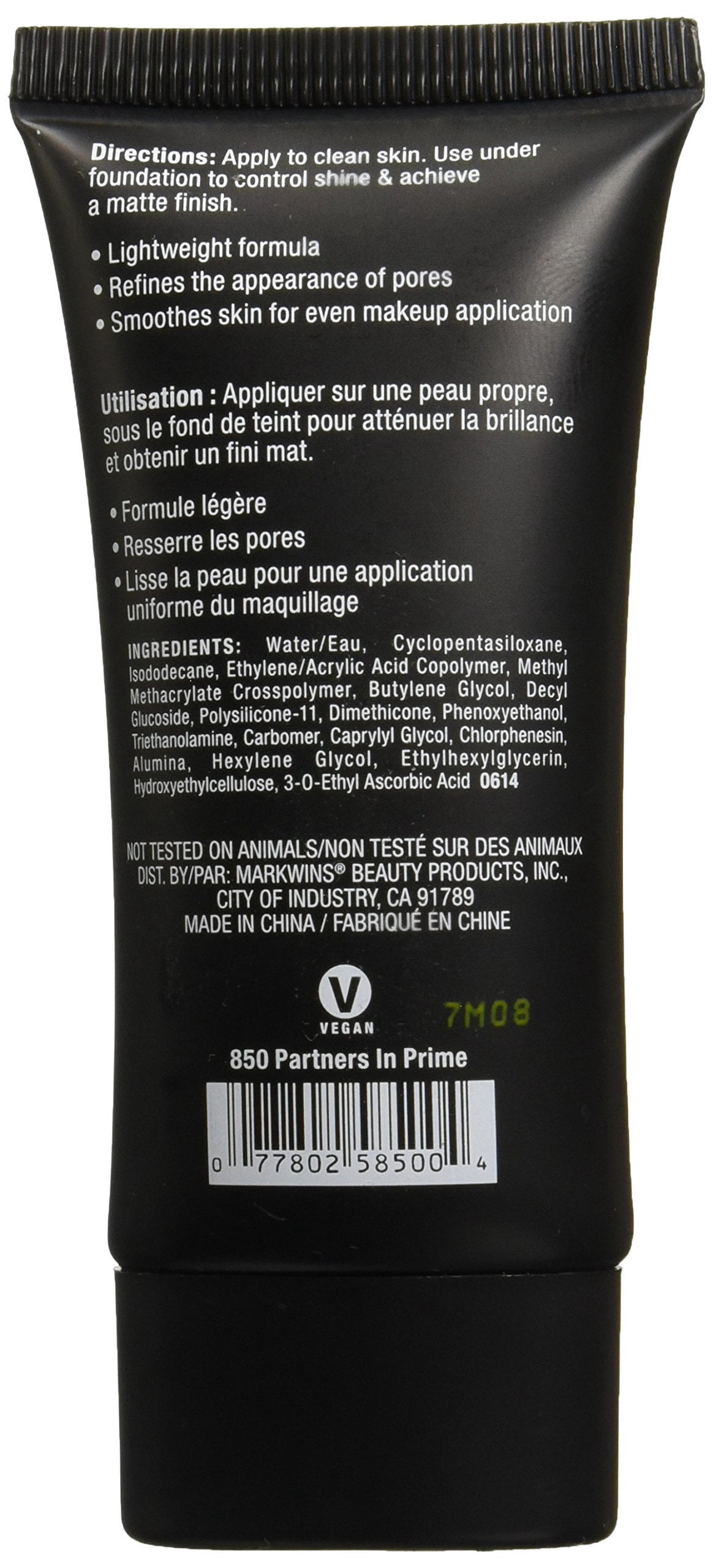 Wet and Wild Photo Focus Base de Teint Matifiante pour le Visage