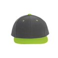 thumbnail image 2 of CTH Vintage Snapback Cap Hat 2 Tone, Grey Neon, 2 of 2