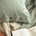 thumbnail image 4 of Birdeem Long Pillow Case, Linen Pillow Case, Cotton Linen Style Pillow Cases Cotton Pillow Protectors Long Staple Cotton Woven Pillow Cases, Cotton Pillow Cases, Cotton Pillow Cases, 4 of 8