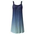 thumbnail image 4 of Kcodviy Robe de Plage pour Femme Bikini Robe Mi-Longue Tenue de Plage Couvre-Maillots Décontractée Vacances Robe d'Été pour Femme Décontractée Courte Robes d'Été à Col Licou, 4 of 5