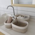 thumbnail image 4 of Woven Storage Baskets Oval Ellipse Tray Organizer For Kitchen Bathroom Office, 4 of 11