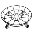 thumbnail image 1 of Support de Fleurs Mobile avec Roue et Base Ronde pour Pot de Fleurs dans un Plateau Ménager Polyvalent avec Roues Universelles pour un Déplacement Facile, 1 of 7
