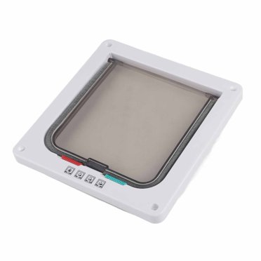 Porte pour Chien Chat Chaton, Porte de Sécurité pour Animaux Verrouillable et Étanche, pour Soins des Animaux