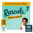 thumbnail image 1 of Rascals Premium Diapers, Size 7, 90 Count, 1 of 13