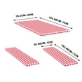 thumbnail image 4 of Picnic Tables for Outdoors Outdoor Courtyard Waterproof Table Cover Three Piece Picnic Table Cloth Back Flannel Elastic Table Cover Picnic Table Cover, 4 of 5