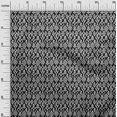 thumbnail image 2 of oneOone Polyester Lycra Fabric Ogee & Paisley Ikat Printed Fabric 1 Yard 56 Inch Wide, 2 of 4