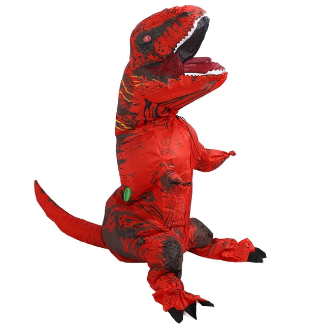 Inflatable Dinosaur Costume, 190T Waterproof Polyester Inflatable Dinosaur Blow Up Costume For , Christmas, Cosplay Party