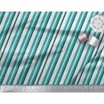thumbnail image 2 of Soimoi Tissu Poly Georgette Rayures Verticales Imprimé 1 Yard 42 Pouces de Large, 2 of 5