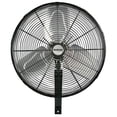 thumbnail image 1 of Hurricane 20 Inch Pro Commercial Grade Classic Wall Mount Fan, Black, 1 of 9