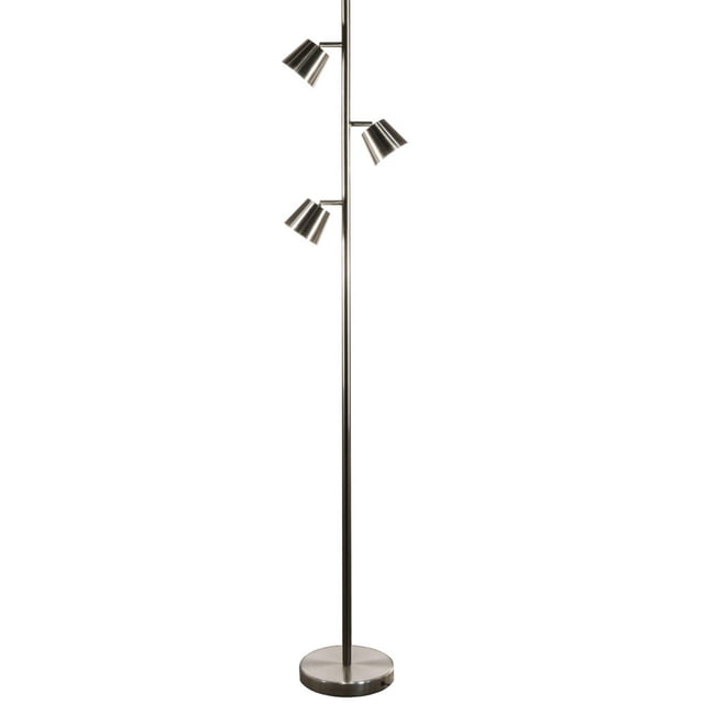 Lampadaire Dainolite 625LEDF-SC Chrome Satiné