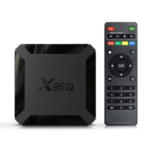Labymos X96Q Android 10.0 Allwinner H313 Quad Core ARM Le cortex A53 TV Configuration de la boîte de soutien 4K 3D