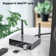 thumbnail image 4 of TFixol Bluetooth 5.3 Audio Transmitter Receiver with HIFI Quality, 6-in-1 Multi-Function Adapter for Optical/Coaxial/3.5mm AUX/USB/TF Card/U Disk, Enhanced Signal Range up to 30m, Ideal for Home, 4 of 7