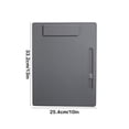 thumbnail image 3 of TopLLC Closet Organizers and Storage, Organization and Storage Folder Board Student Notepad Writing Board Business Folder Office Contract Signatures Pad Menu Folder Leather Plywood Folder Board, 3 of 6