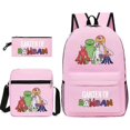 thumbnail image 2 of Three-piece Set Garten Of Banban Game Peripheral Two-dimensional Backpack Student Schoolbag Shoulder Bag Pencil Case, 2 of 5