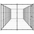 thumbnail image 2 of vidaXL Chenil Extérieur pour Chien en Acier 21,78 M2, 2 of 4