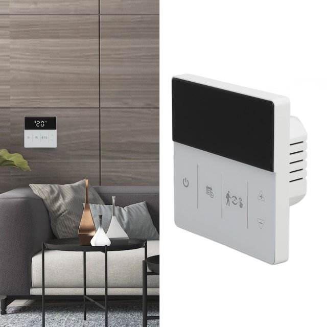 Smart WIFI Thermostat Digital Touch Screen Voice Control for Home Hotel 90-240V