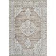 thumbnail image 2 of Rug Branch Nomad Vintage Indoor Area Rug, Beige Brown, Distressed - Living Room, Bedroom, Dining Room, and Kitchen, 2 of 6