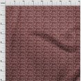 thumbnail image 3 of oneOone Silk Tabby Fabric Paisley Block Printed Craft Fabric BTY 42 Inch Wide, 3 of 4