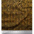 thumbnail image 3 of oneOone Polyester Lycra Fabric Waves Panel Printed Fabric 1 Yard 56 Inch Wide, 3 of 3