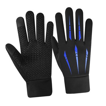Winter Motorcycle Gloves, Windproof Anti Slip Touch Screen Cycling Gloves Suitable for Outdoor Cycling, Driving