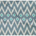 thumbnail image 4 of oneOone Organic Cotton Poplin Twill Fabric Chevron Ikat Printed Craft Fabric BTY 42 Inch Wide, 4 of 4