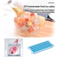 thumbnail image 4 of PRETXORVE Multifunctional Ice Compartment,Ice Tray with Lid, 36-Ice Blocks Trays,Large Capacity To Press The Ice,Suitable for Freezers, 4 of 7