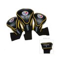 thumbnail image 2 of Team Golf 32494 Pittsburgh Steelers 3 Pack Contour Fit Headcover, 2 of 2