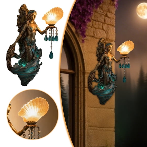 Tong Enchanting Wall Sconce Night Light With Remote Control And Timer For Bedroom Nursery