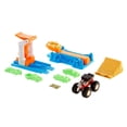 thumbnail image 3 of Hot Wheels Monster Trucks Launch and Bash Playset, 3 of 5